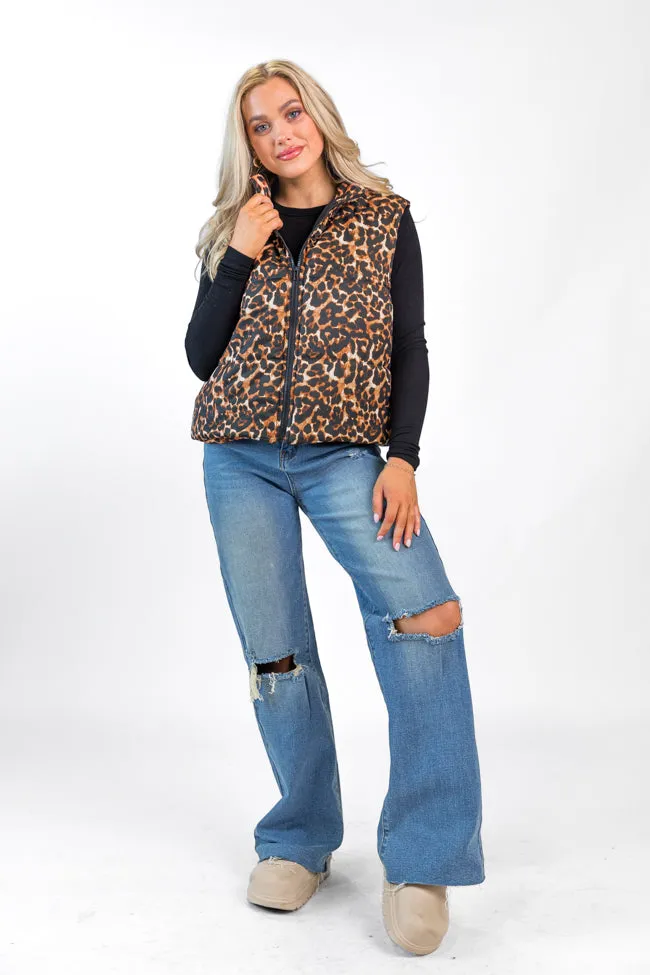 Set Out In Untamed Elegance Puffer Vest SALE