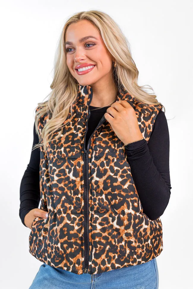 Set Out In Untamed Elegance Puffer Vest SALE