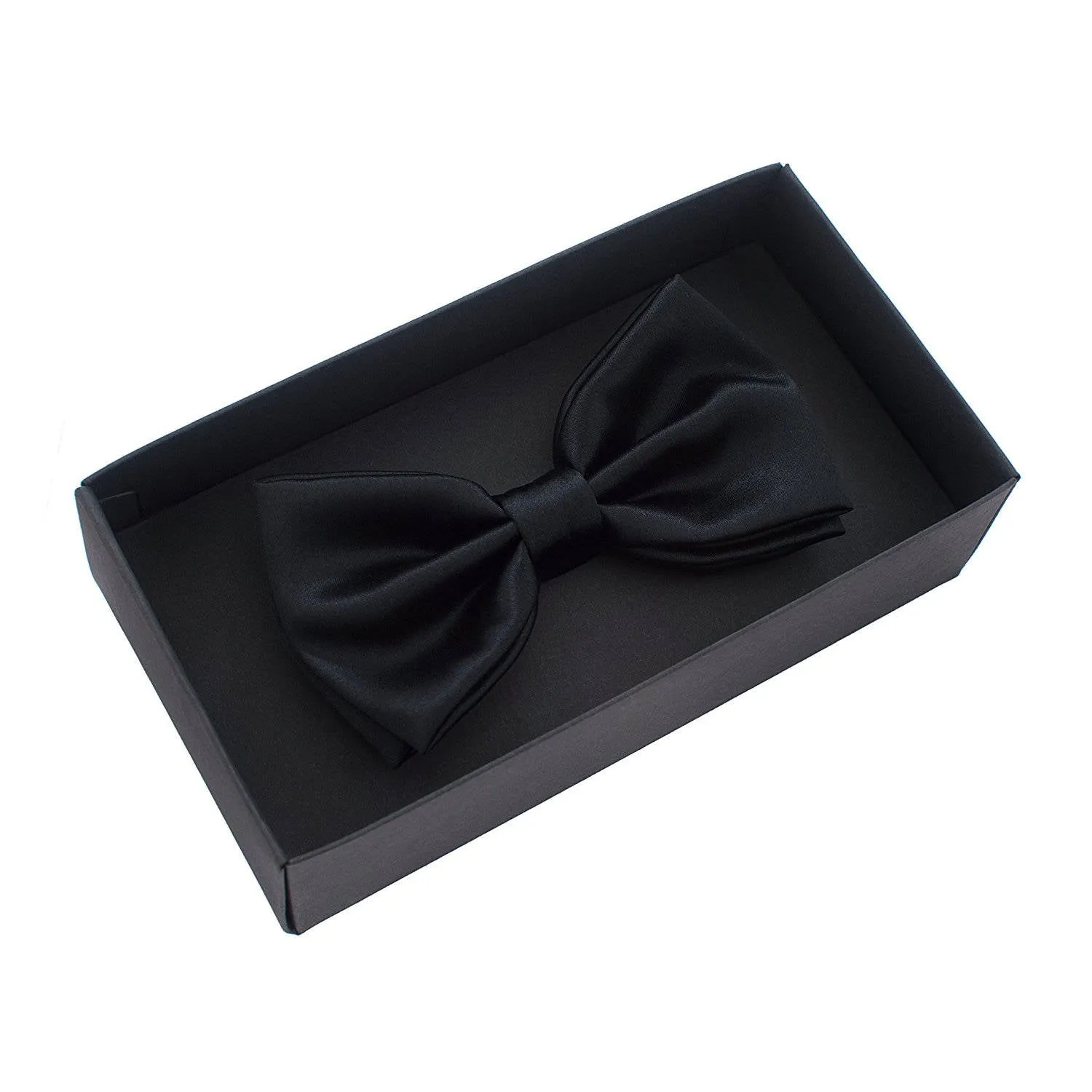 Silk Black Bow Tie