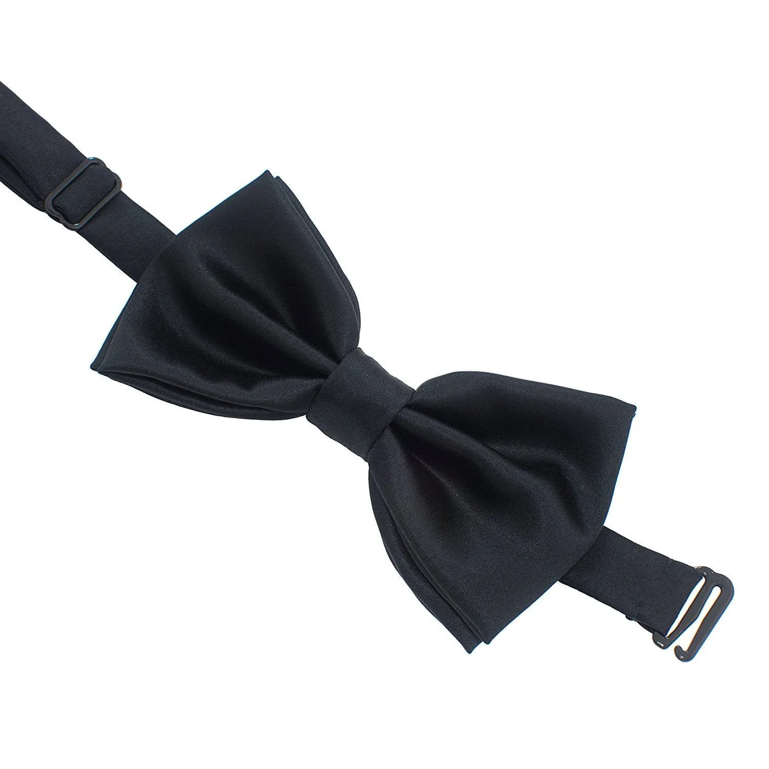 Silk Black Bow Tie