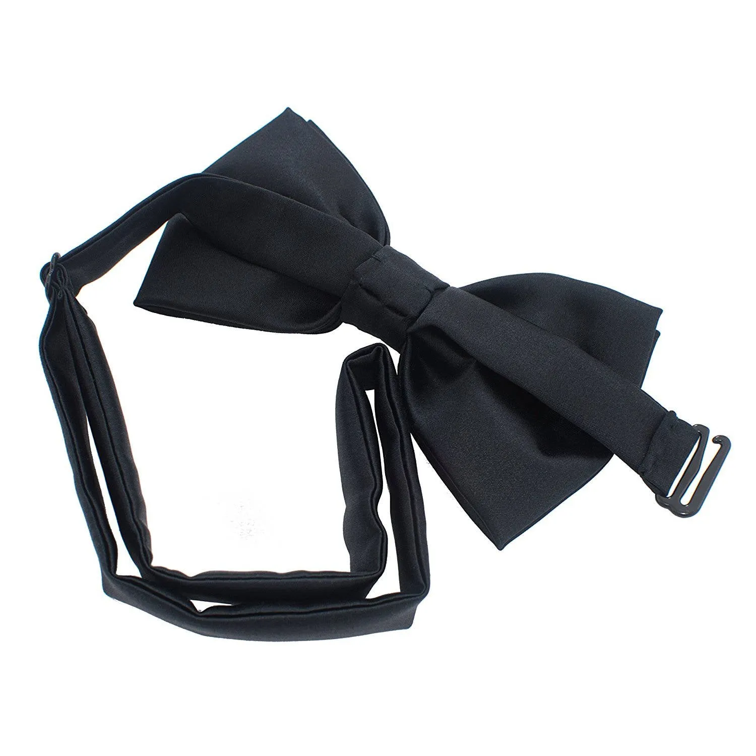 Silk Black Bow Tie