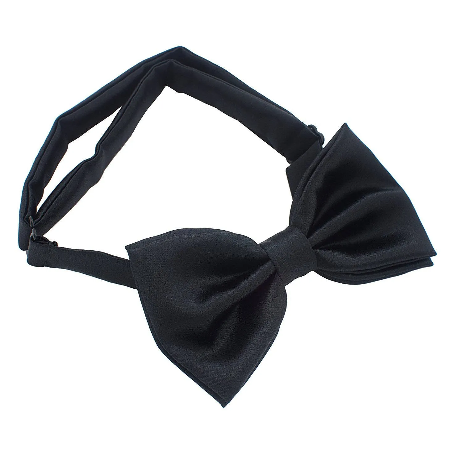 Silk Black Bow Tie