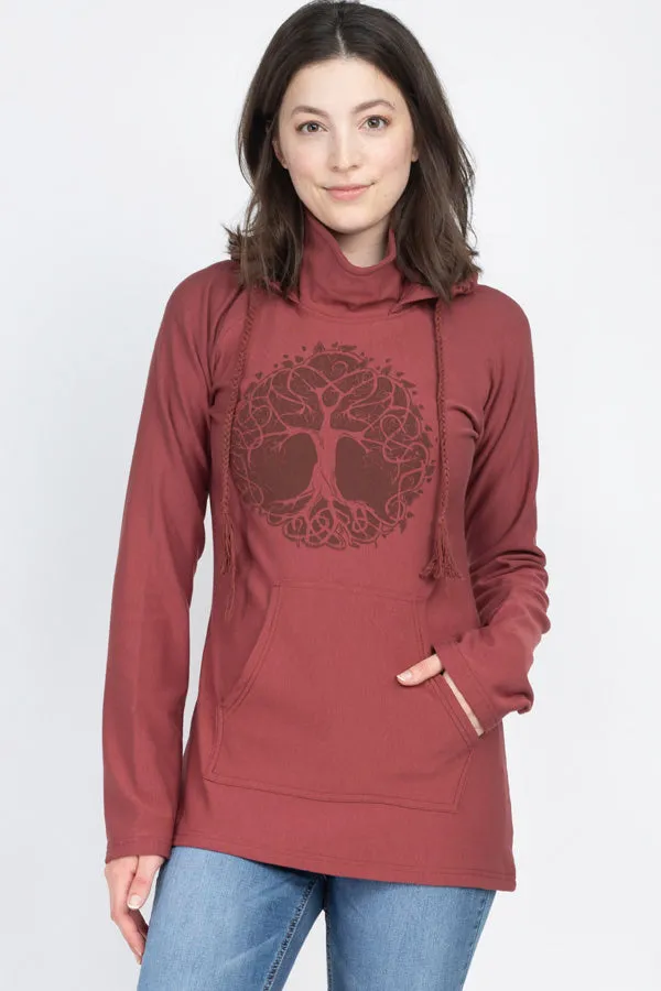 Soft Organic Tree of Life Hoodie