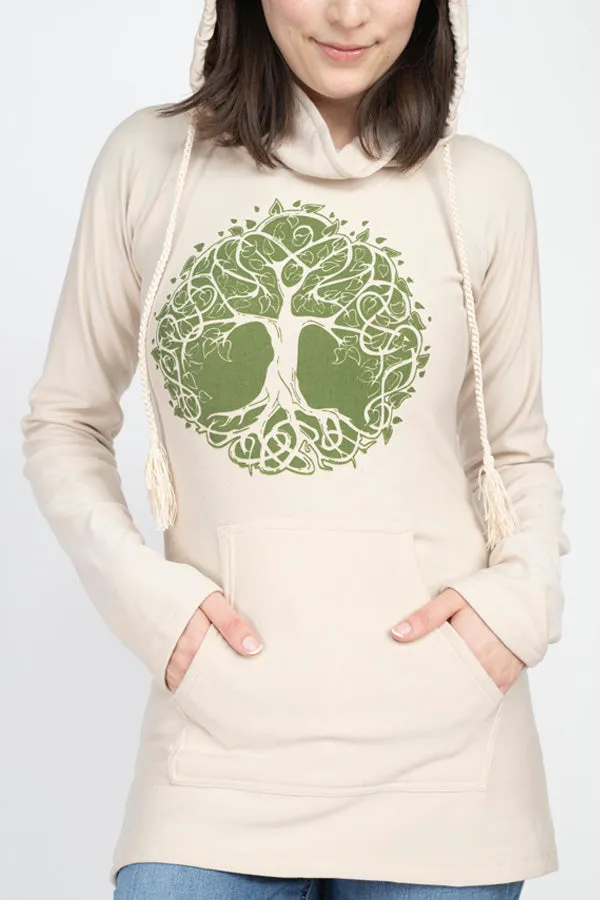 Soft Organic Tree of Life Hoodie