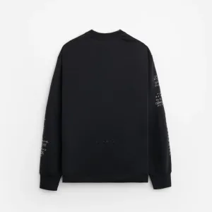 Stampd Black Locations Long Sleeve T-Shirt