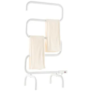 Tangkula Towel Warmer, Home Bathroom 100W Electric 5-Bar Towel Drying Rack