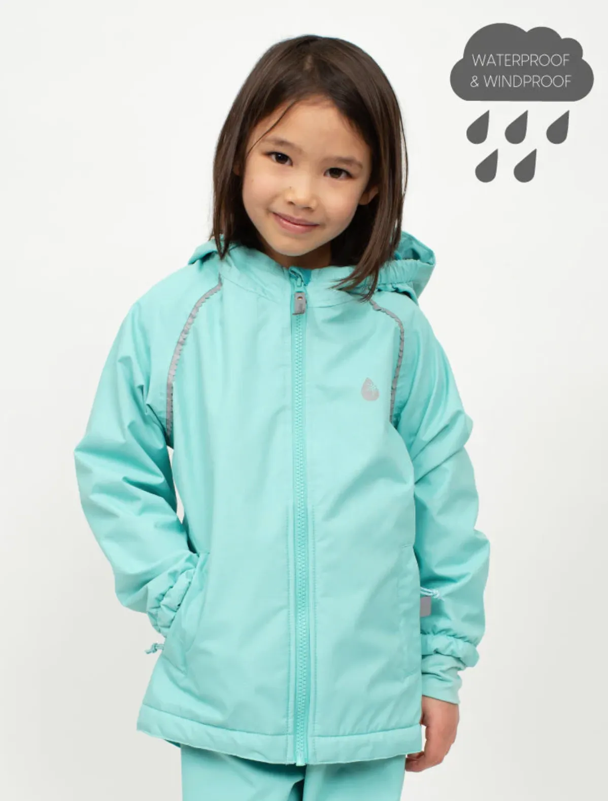 The Splash Magic Storm Jacket - Aqua Sky - KIDS