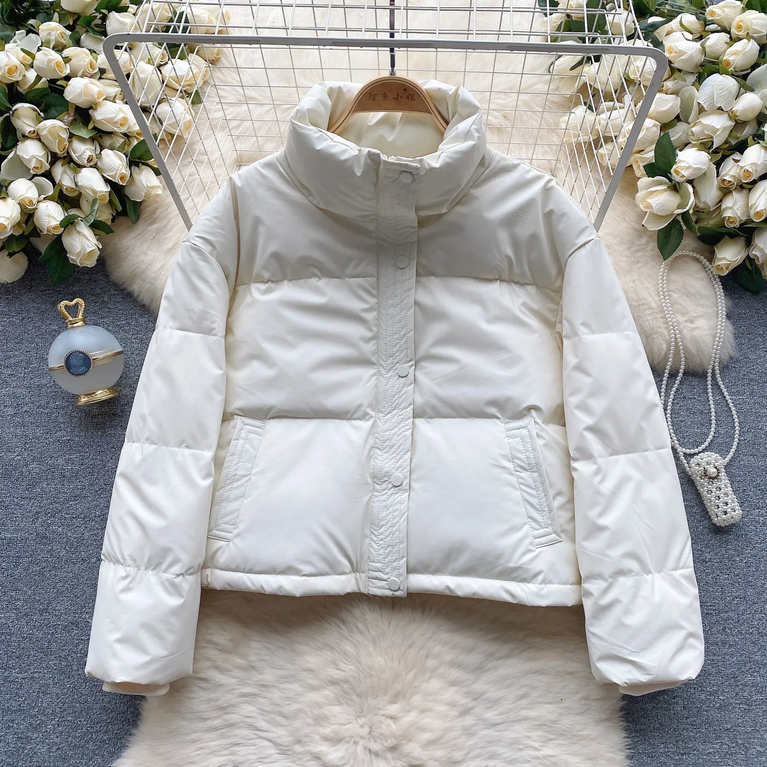 Thermal Loose-fitting Puff Coat