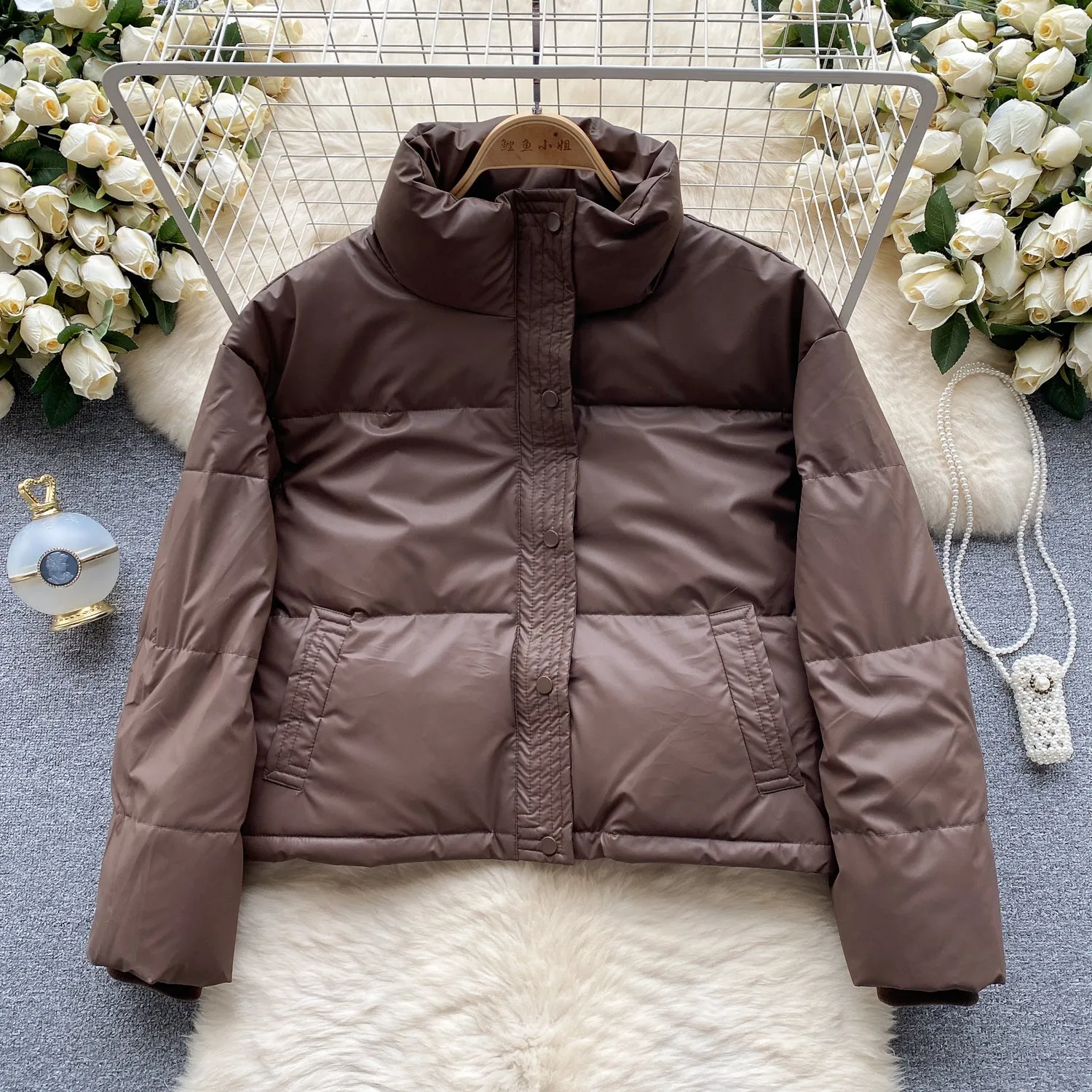 Thermal Loose-fitting Puff Coat