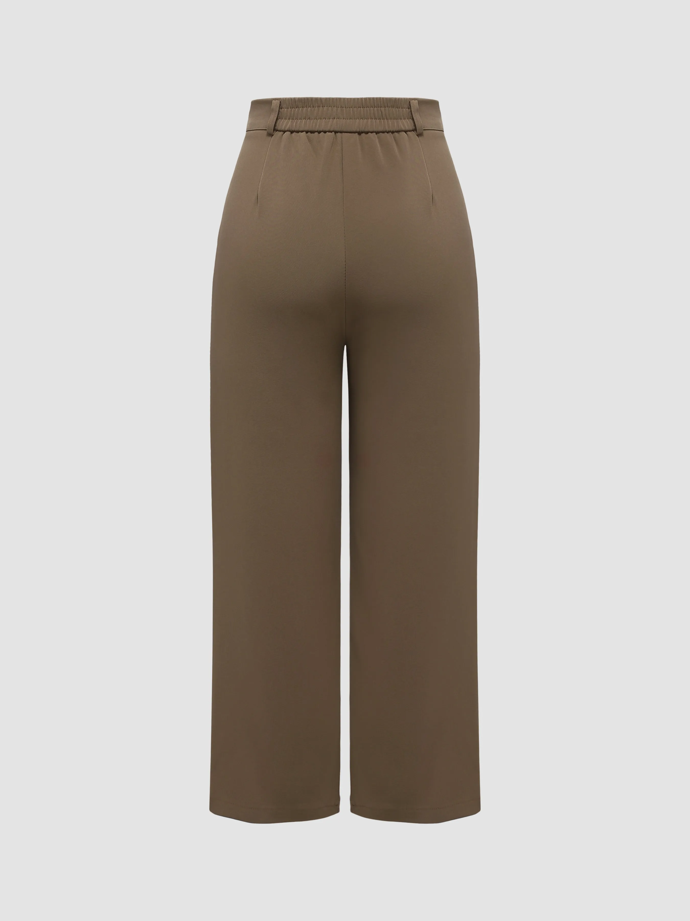 Two-Button Straight Pants