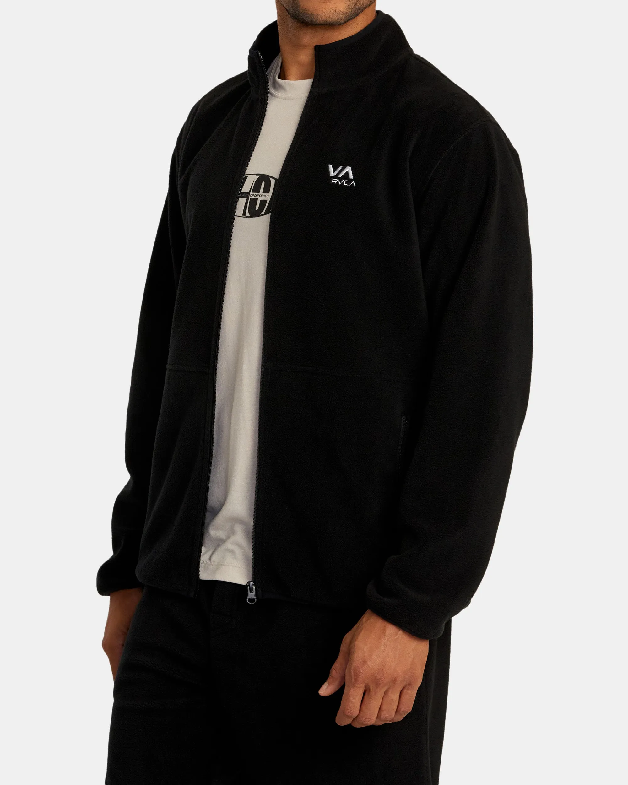 Va Essential Micro Fleece - Black