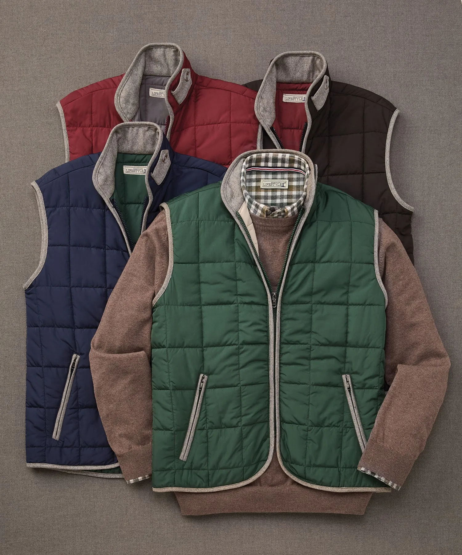 Westport Lifestyle Edgartown Box Quilted Vest