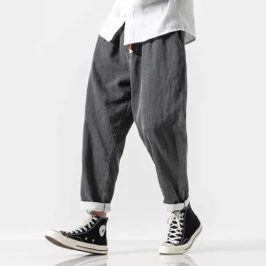 WLS Dunta Denim Pants Black