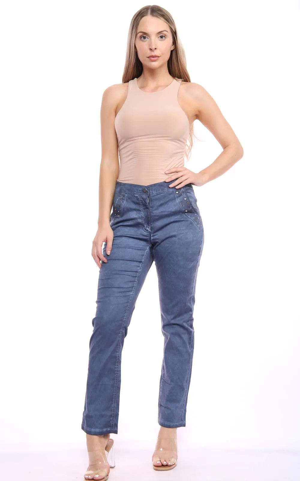 Women High Waist Jeans - SR202