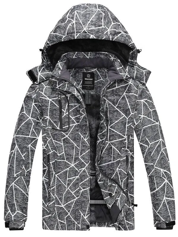 Women's Waterproof Winter Coat Ski Jacket