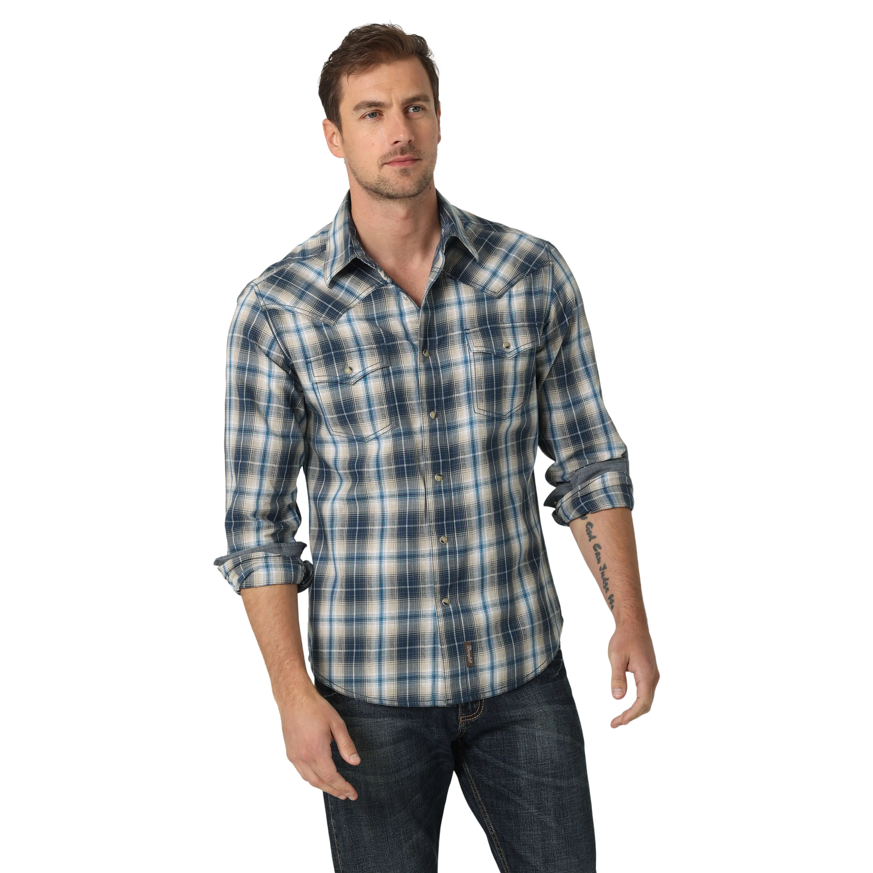 Wrangler | Retro® Multi Plaid LS Shirt