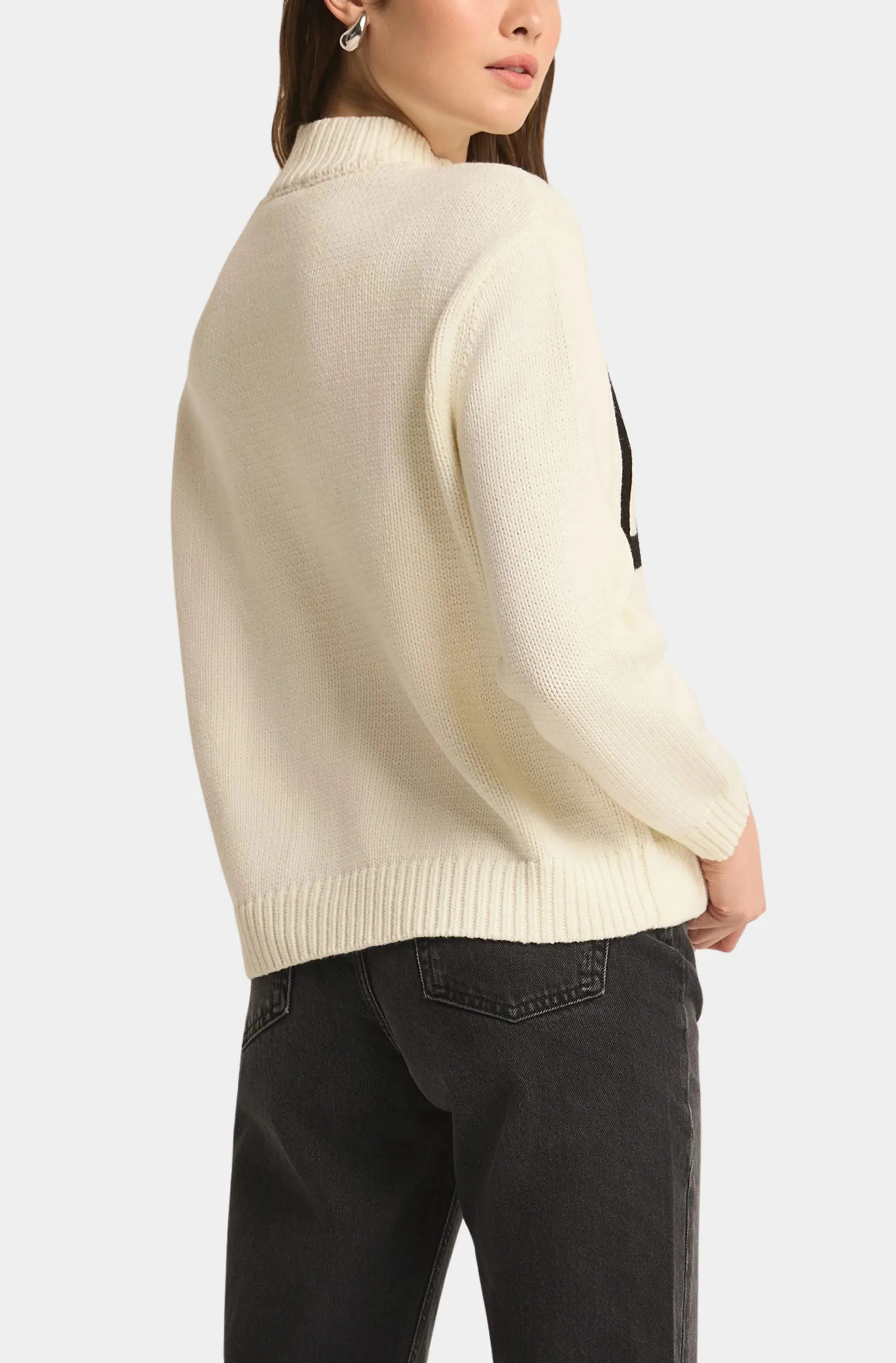 Z Supply CIAO Intarsia Sweater